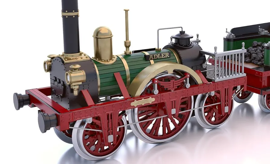 OcCre Adler 蒸気機関車 1/24 Amazon | 木製模型キット アークレー OC54001 蒸気機関車